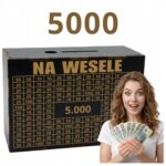 Czarna skarbonka na wesele – cel 5000 zł
