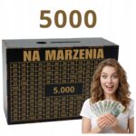 Czarna skarbonka na marzenia – cel 5000 zł