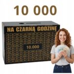 Skarbonka „Na czarną godzinę” 10 000 zł – czarna