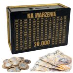 Skarbonka na marzenia 20 000 zł na prezent – czarna
