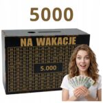 Czarna skarbonka na wakacje – cel 5000 zł