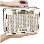 Skarbonka na marzenia 5000 zł – biała