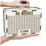 Skarbonka na wesele 5000 zł – biała