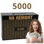 Czarna skarbonka na remont – cel 5000 zł