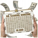 Skarbonka „Na czarną godzinę” 10 000 zł na prezent – biała