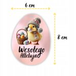 Zawieszka wielkanocna „Wesołego Alleluja” – kurczaczek - obrazek 2