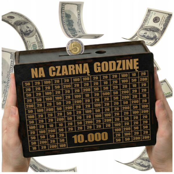 Czarna skarbonka „Na czarną godzinę” – cel 10 000 zł