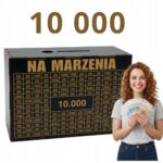 Czarna skarbonka na marzenia – cel 10 000 zł
