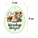 Zawieszka wielkanocna „Wesołego Alleluja” – owieczka - obrazek 2